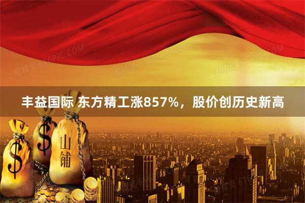 丰益国际 东方精工涨857%，股价创历史新高